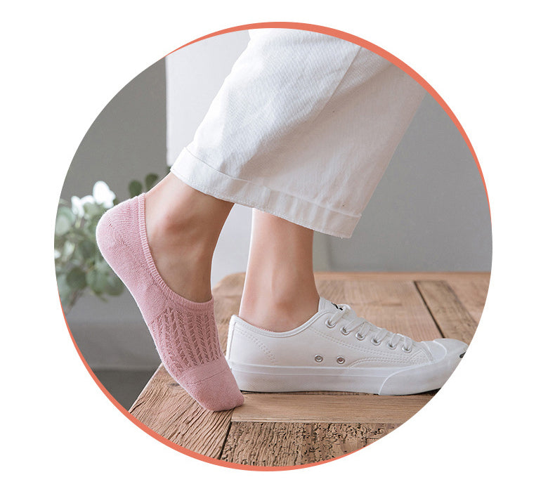 Lot de 5 paire de chaussette basse femme