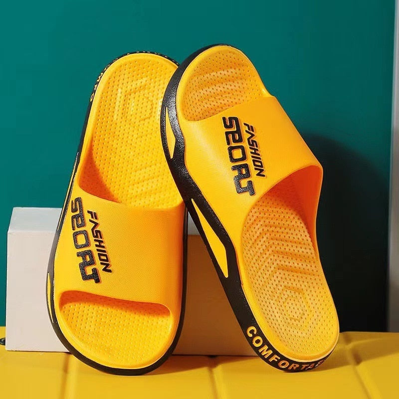 Claquette Multisport Jaune