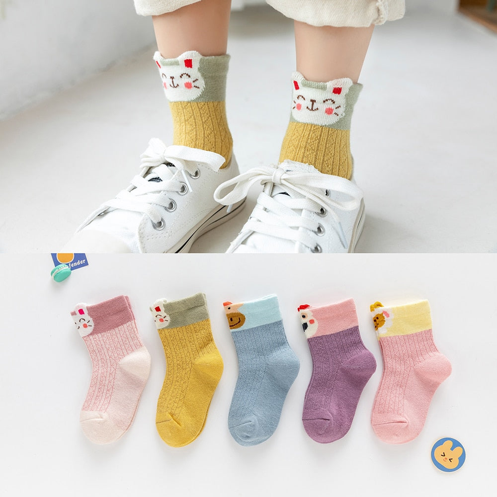 Lot de 5 paire de chaussette enfant