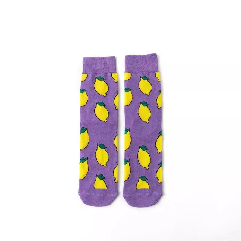 Chaussette Citron