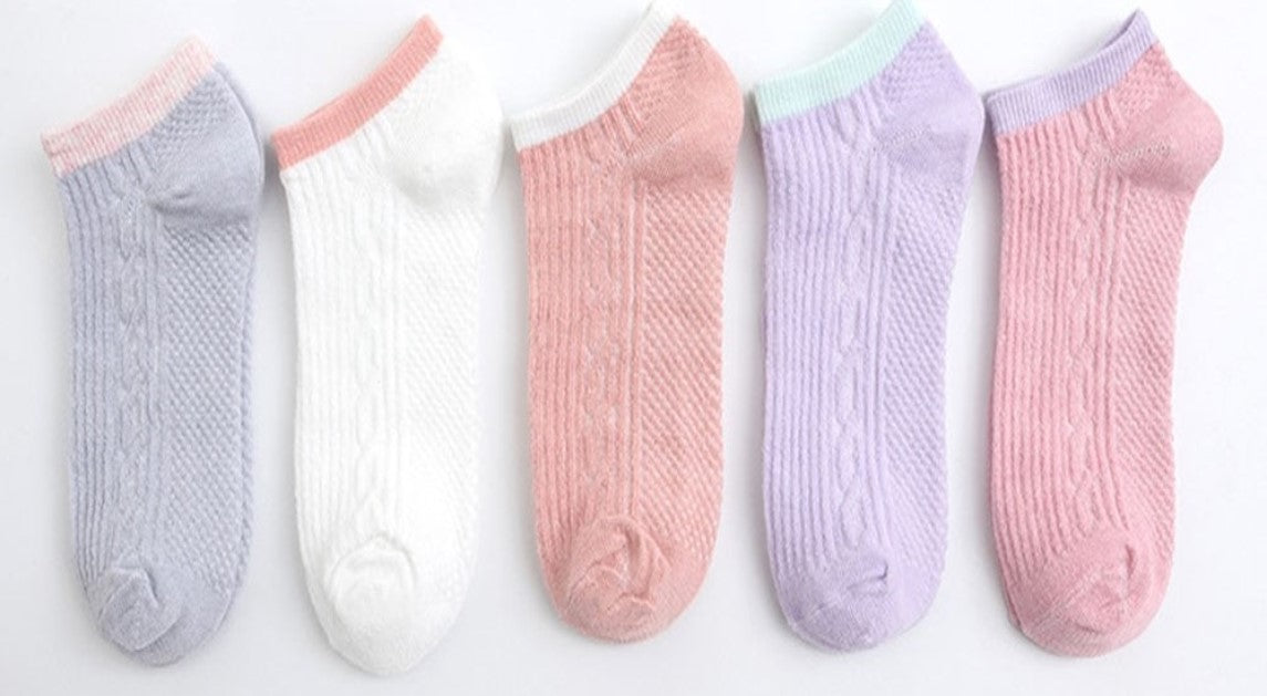 Lot de 5 paire de chaussette Femme