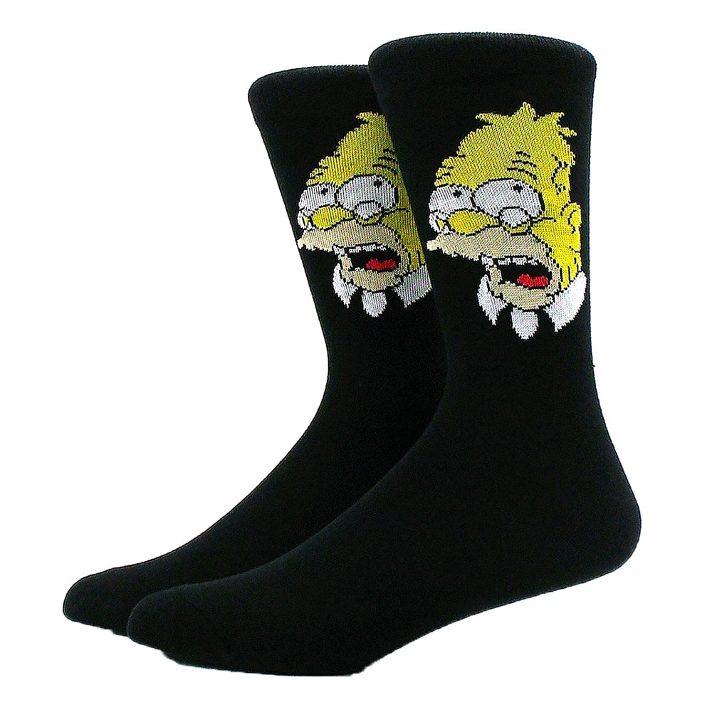 Chaussette Fun Simpson