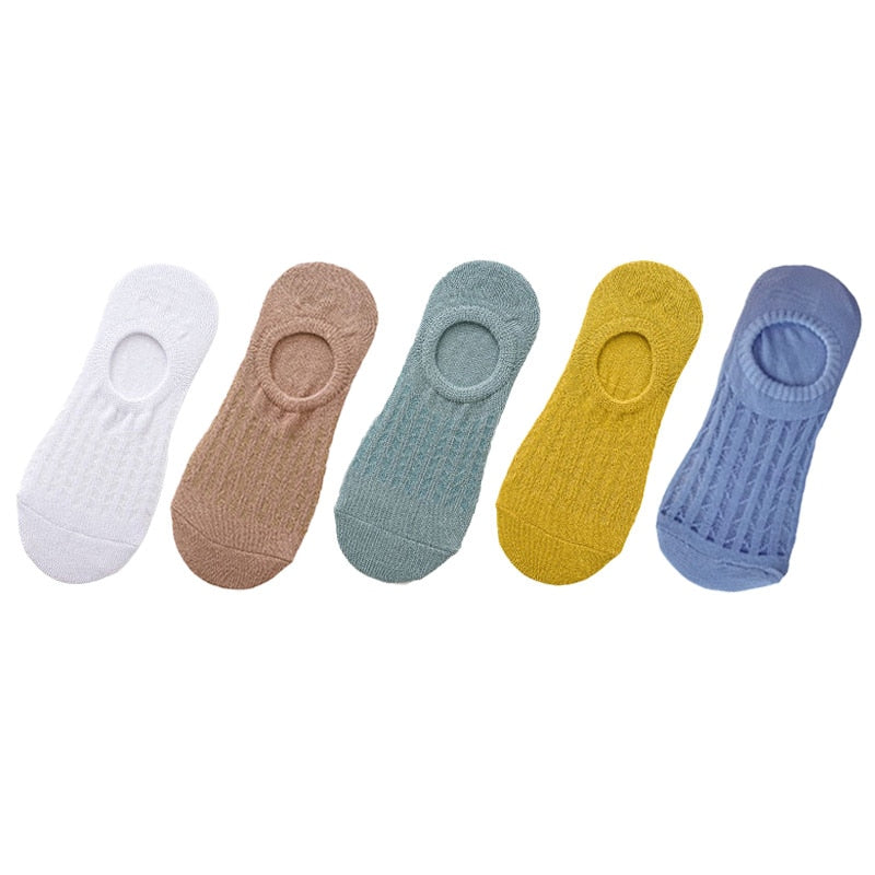 Lot de 5 paire de chaussette basse femme