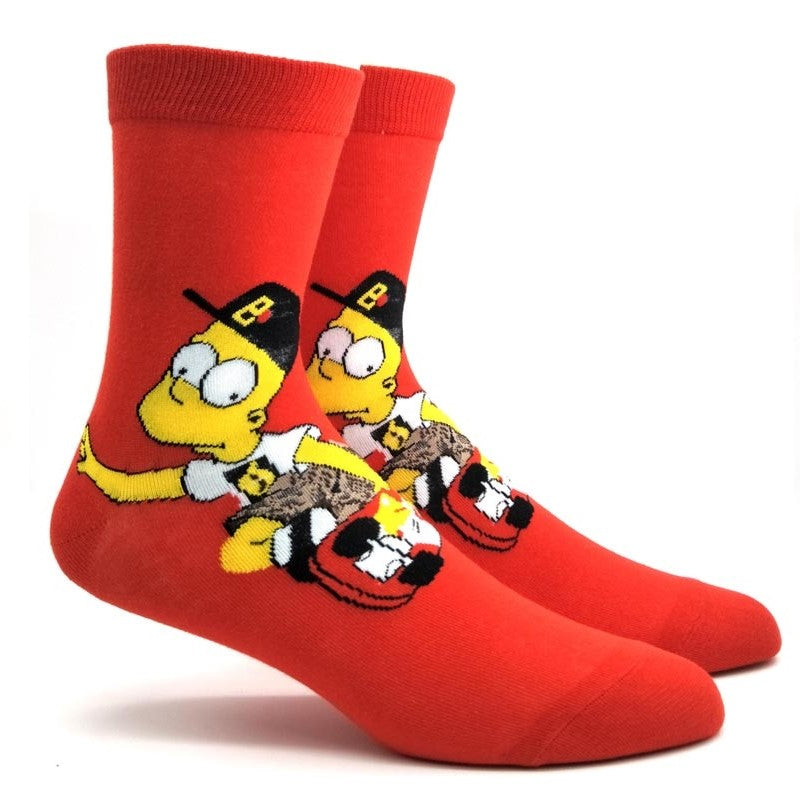 Chaussette Fun Simpson bart