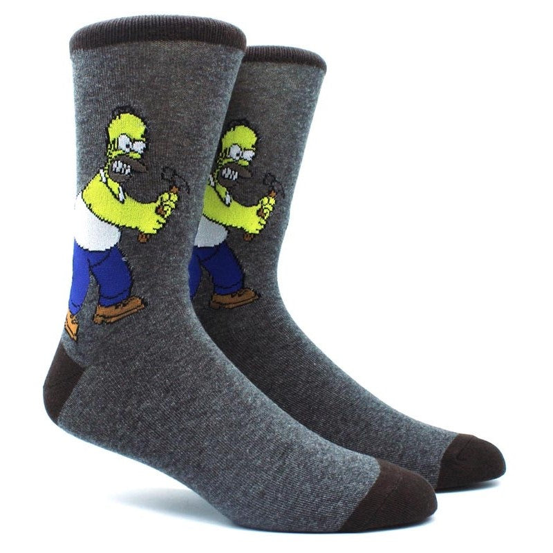 Chaussette homer simpson hot sale